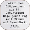 Mr. & Mrs. Panda Tassenuntersetzer Spruch 84. Geburtstag - Produktbild-Vorschau 1