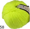 A ball of neon yellow yarn on a white background. Produktbild-Vorschau