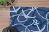 MuchoWow® Mauspad Mousepad Muster - Anker - Seil 40x30 cm - Produktbild-Vorschau 2