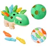Montessori dinosauří skládačka s barvami s2055a Náhled obrázku produktu 14