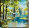 Coloray Hodiny Unikátní 30x30 cm  Tiché hodiny Pro obývací Produktbild-Vorschau 1