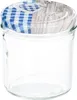 50er Set Sturzglas 350 ml To 82 Deckel Holz-Herz blau incl. Diamant Gelierzauber Rezeptheft_Bild_1 Voir les images du produit