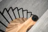 Pertura Spindeltreppe Nox Buche massiv Ø 120 cm Schwarz 12 Produktbild-Vorschau 4