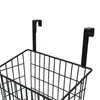 Metall Hängekorb schwarz für Schranktüren - 39 x 25 cm - Produktbild-Vorschau 6