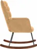 A side view of a rocking chair. Náhľad obrázku produktu