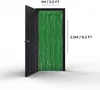 2 pezzi tenda verde tinsel 1mx2.5m, sfondo glitter Anteprima dell’immagine prodotto 2