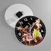 Wanduhr - Rund - Glasuhr - Trinken saft cocktail nachtisch Produktbild-Vorschau 2