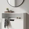 Scarpiera Relaxdays con ripiano, LxPxA: 102x80x24 cm, per Anteprima dell’immagine prodotto 5