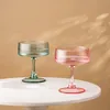 HOMLA Kieliszek DOLORE różowy ryflowany 230 ml Podgląd zdjęcia produktu 6