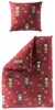 Bettwäsche Bierbaum Biber 4207-60 rot Nussknacker 135x200 Produktbild-Vorschau 2