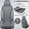 Hyundai Staria Bj ab 2021 kompatible Schonbezüge in Grau Produktbild-Vorschau 7