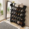 NAIZY, étagère à chaussures réglable, noire, lot de 10, Voir les images du produit 8