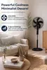 Opviq, Kumtel KTF-395, Standventilator, Schwarz,100% ABS, Produktbild-Vorschau 3