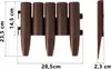 Plonos obruba záhrada 220 cm PL-961 hnedá Náhľad obrázku produktu 4