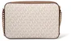 Michael Kors Umhängetasche aus PVC in Braun und Creme mit Produktbild-Vorschau 17