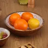 Salatschüssel Versa Blume Mango-Holz 24 x 7 x 24 cm Produktbild-Vorschau 3