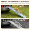 PawHut Hunderampe Auto klappbar Hundetreppe mit 10 Stufen Produktbild-Vorschau 4