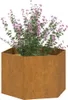 vidaXL Sadzarka Rusty 60x60x45 cm ze stali cortenowskiej Podgląd zdjęcia produktu 8