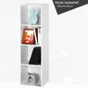 CASARIA® Libreria a 4 Scomparti 106x30x30cm Portata 40kg Anteprima dell’immagine prodotto 10