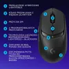 Logitech G G309, rechts, Optisch, RF Wireless + Bluetooth, Produktbild-Vorschau 22
