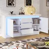 Sweiko 140x35x72cm Sideboard,Kommode für das Produktbild-Vorschau 2