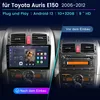 Carplay 9''2+64G Andriod13 GPS BT Für Auris 2006-2012 Náhľad obrázku produktu 2