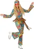 costume da donna hippie anni '60 colorato - M Anteprima dell’immagine prodotto 2