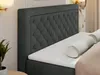 MKS MEBLE Boxspringbett 140x200 mit Bettkasten, Polsterbett Produktbild-Vorschau 2
