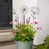 UNUS Metallkunst Stecker Blumen als 3er Set Betty in Produktbild-Vorschau 5