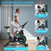 Heimtrainer Fahrrad mit App, Ergometer Hometrainer Fahrrad Produktbild-Vorschau 3