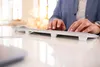 CHERRY KC 6000 SLIM Tastiera a filo, argento/bianco, USB Anteprima dell’immagine prodotto 5