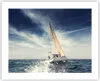 Poster - Poster ohne Rahmen - Segeln Yacht Reise - 50x40 cm Produktbild-Vorschau 1