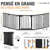 Grille de protection pour cheminée ELONEO, 75 cm de haut, Voir les images du produit 3