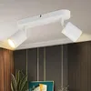 ZMH LED Deckenleuchte Weiß 2 Flammig Deckenlampe  Produktbild-Vorschau 1