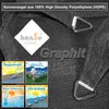 hanSe Sonnensegel HDPE 4x5m Graphit wetterfest Produktbild-Vorschau 3