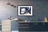 MuchoWow® Gerahmtes Poster Sei tapfer' - Elefant - Produktbild-Vorschau 5