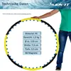Hula hop masujący z 80 x magnesem 110 cm Podgląd zdjęcia produktu 4