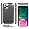 NALIA Carbon Look Case für iPhone 13 Pro, Schwarz Silikon Produktbild-Vorschau 7