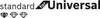 The image shows the text "standard for Universal" with three diamond icons below. The text appears to be a logo or branding. Anteprima dell’immagine prodotto