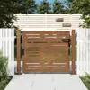 vidaXL Cancello da giardino 105x80 cm in acciaio corten Anteprima dell’immagine prodotto 8