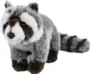 Kuscheltier Waschbär 33 cm stehend grau Produktbild-Vorschau 1