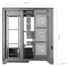 Mars Gaming MC-LCDX Gaming Gehäuse ATX, 9,16" IPS Produktbild-Vorschau 6