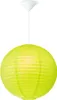Lampion aus Papier - gelbgrün - 40cm - für E27 Hängefassungen oder Lichterketten Produktbild-Vorschau