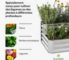 Blumfeldt Jardinière Surélevée à 2 Niveaux, 405L en Acier Voir les images du produit 4