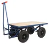 XXL Profi Plattformwagen 500 kg Transportwagen 120x80 cm Produktbild-Vorschau 1