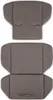 Three padded fabric pieces, likely for a stroller or car seat, are arranged vertically against a white background. Produktbild-Vorschau