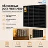 FabaHome MC Regal für 60 Kassetten, Holz Schwarz Produktbild-Vorschau 6