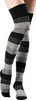 Yenita® Overknee Strümpfe 36-41 grau-anthrazit-schwarz Produktbild-Vorschau 2