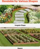 VEVOR Rasenkante, 10er-Set, 1016x114,3x1,5 mm, Produktbild-Vorschau 4