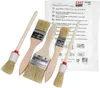 Pinsel Anstreich Set 6 teilig Flachpinsel Ringpinsel Produktbild-Vorschau 1